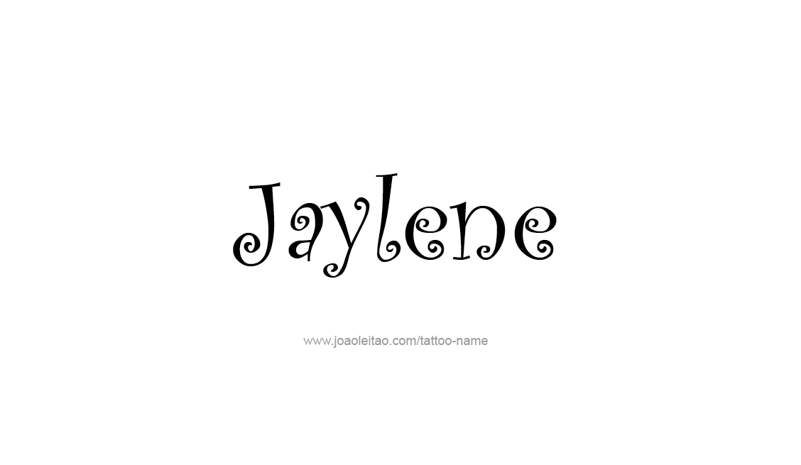 Tattoo Design Name Jaylene   