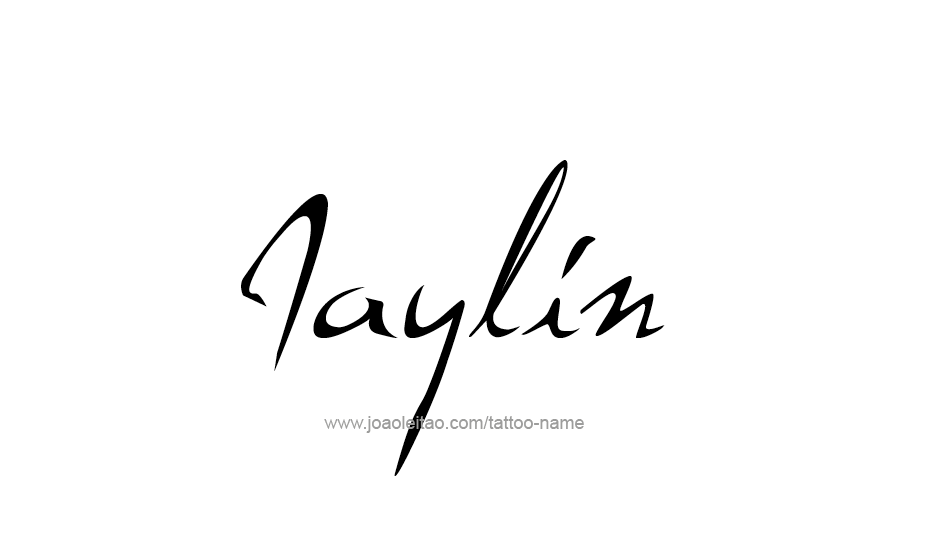 Tattoo Design Name Jaylin   