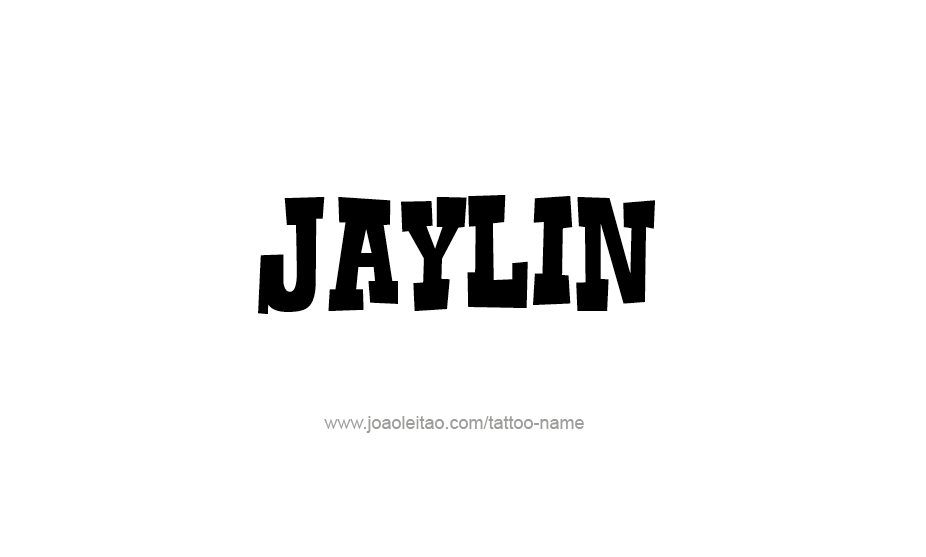 Tattoo Design Name Jaylin   