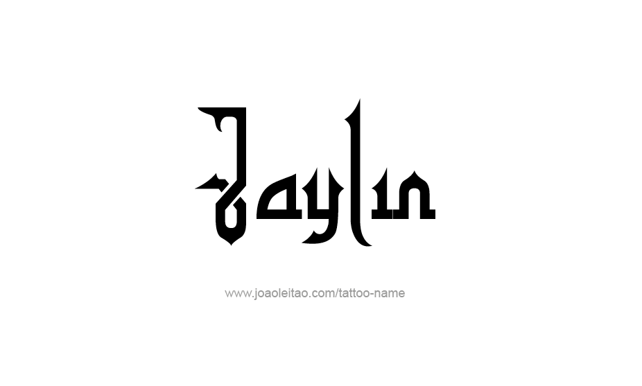 Tattoo Design Name Jaylin   