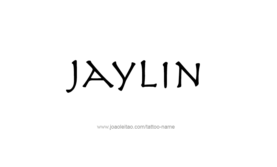 Tattoo Design Name Jaylin   