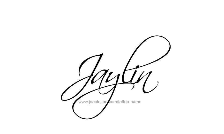 Jaylin Name Tattoo Designs