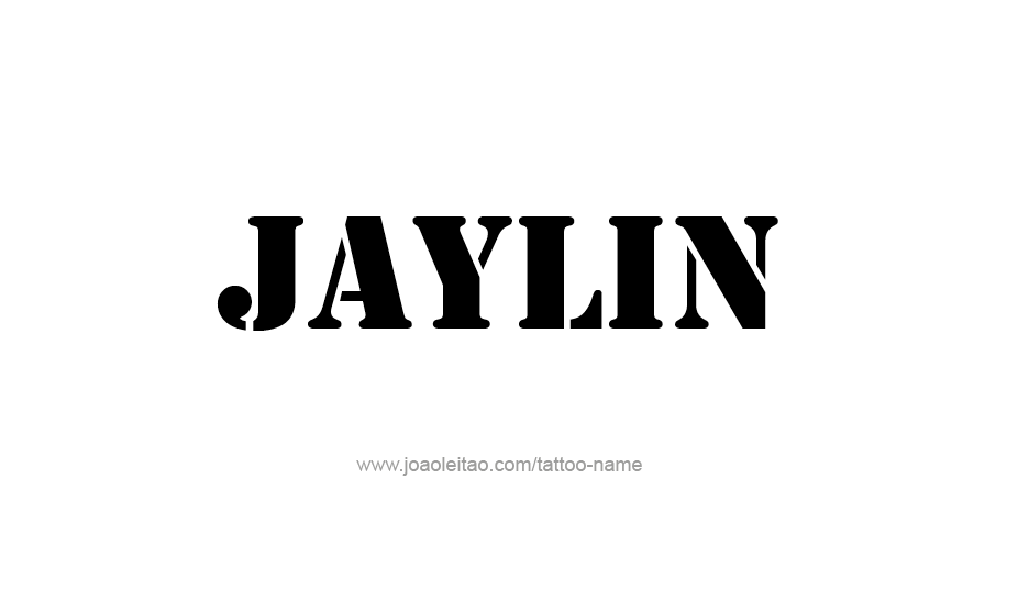 Tattoo Design Name Jaylin   