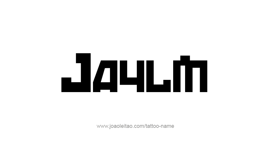 Tattoo Design Name Jaylin   