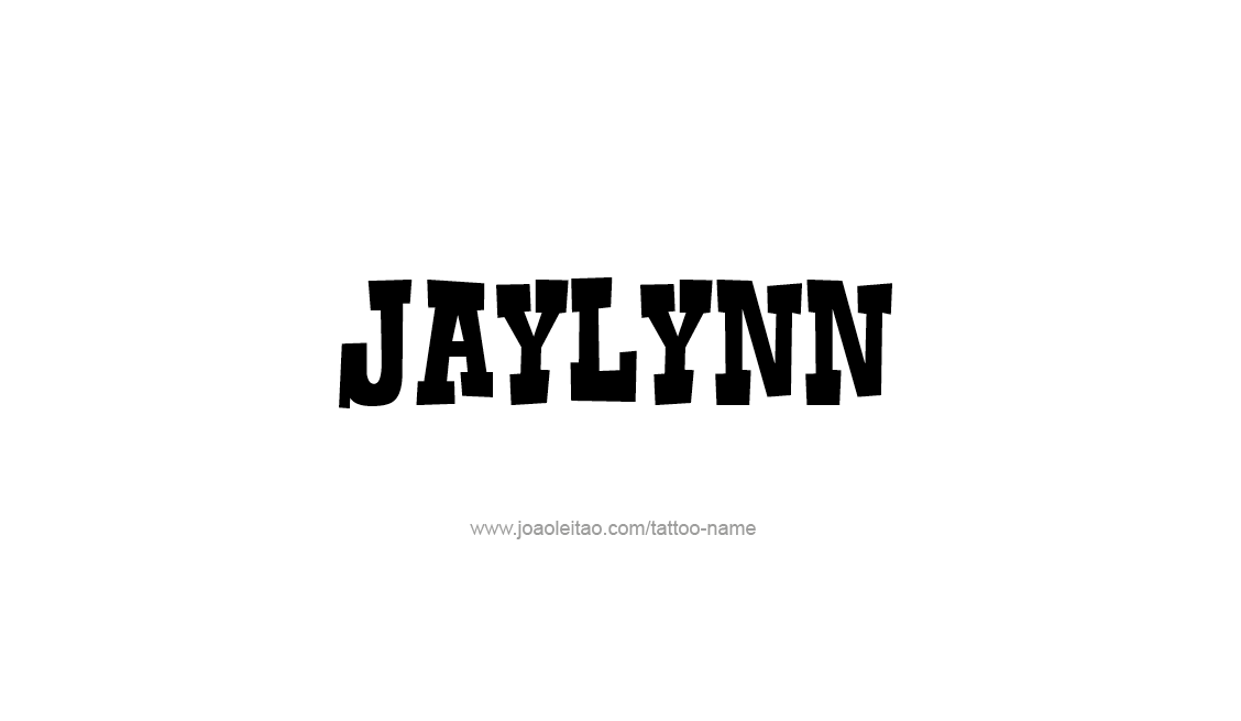 Tattoo Design Name Jaylynn   