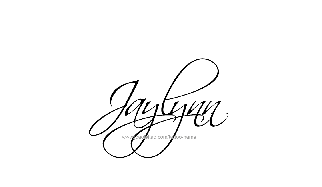 Tattoo Design Name Jaylynn   