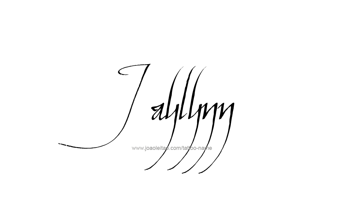 Tattoo Design Name Jaylynn   