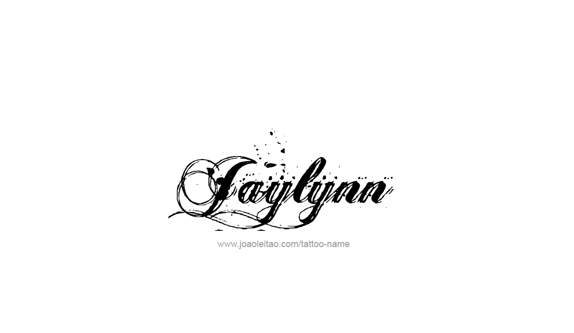 Jaylynn Name Tattoo Designs