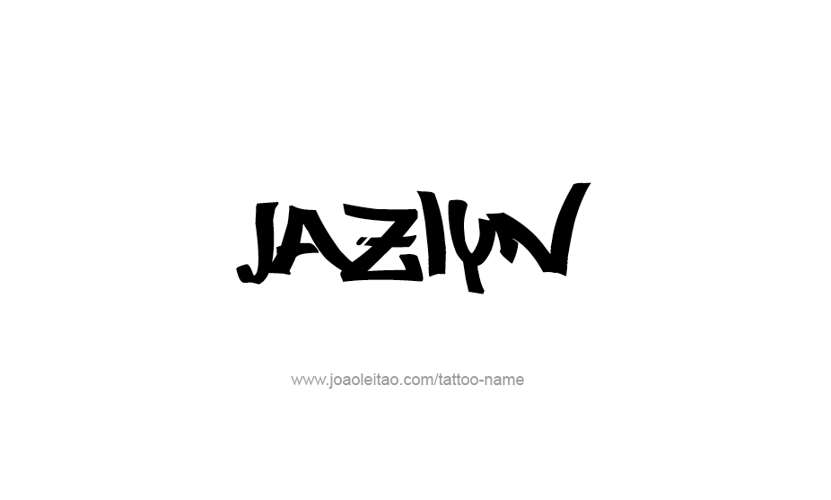 Tattoo Design Name Jazlyn   