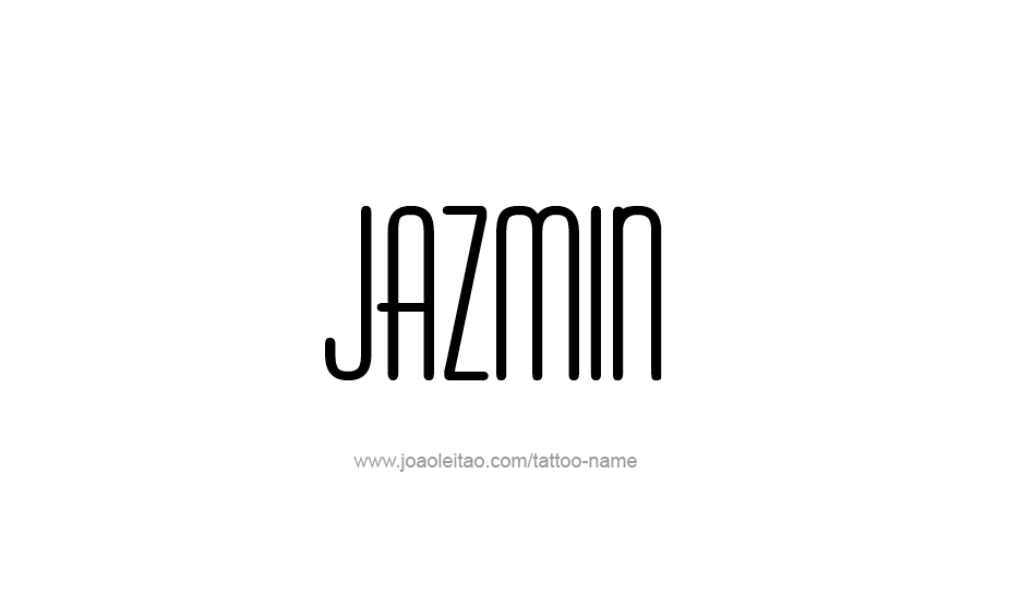 Tattoo Design Name Jazmin   