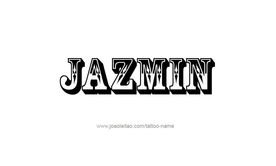 Tattoo Design Name Jazmin   