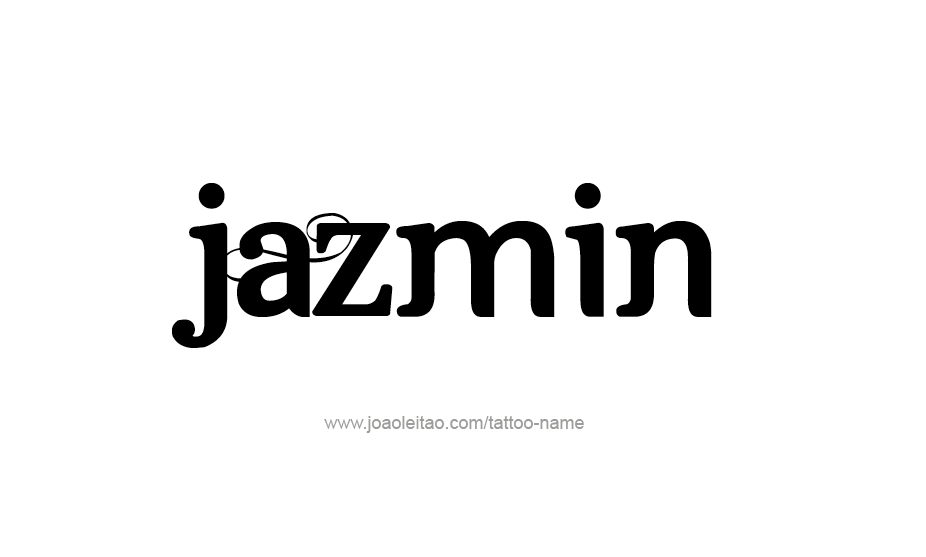 Tattoo Design Name Jazmin   