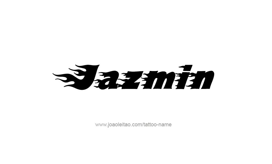 Tattoo Design Name Jazmin   