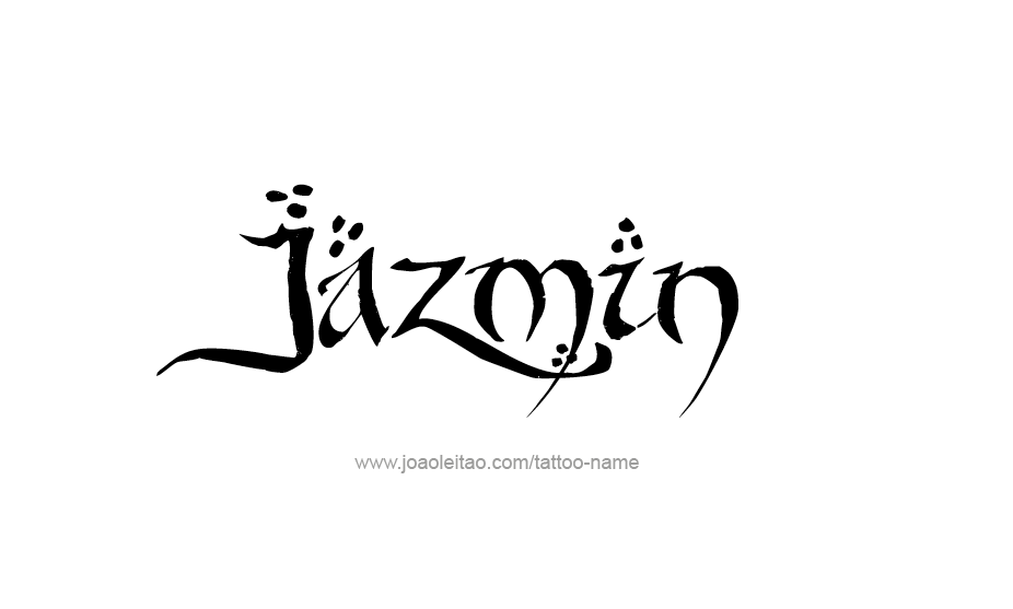 Tattoo Design Name Jazmin   