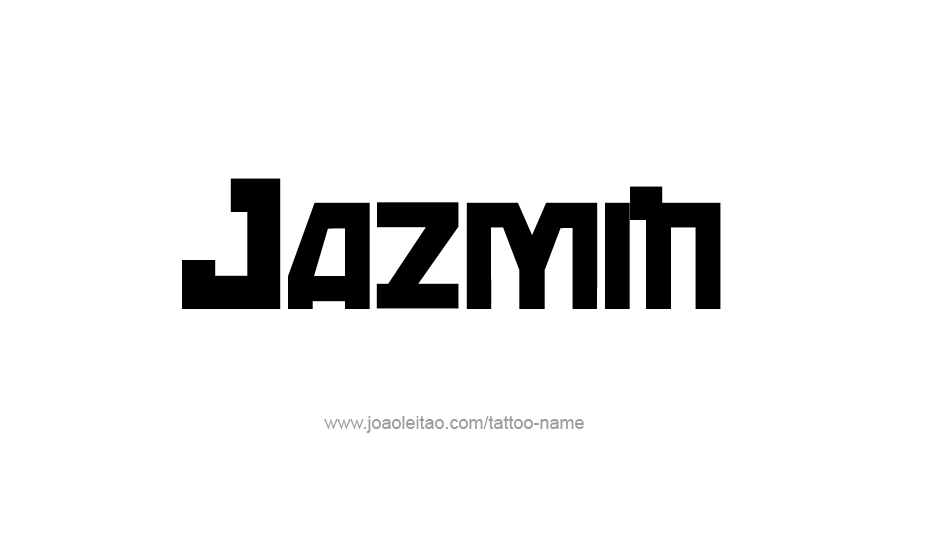 Tattoo Design Name Jazmin   