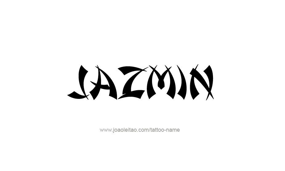 Tattoo Design Name Jazmin   