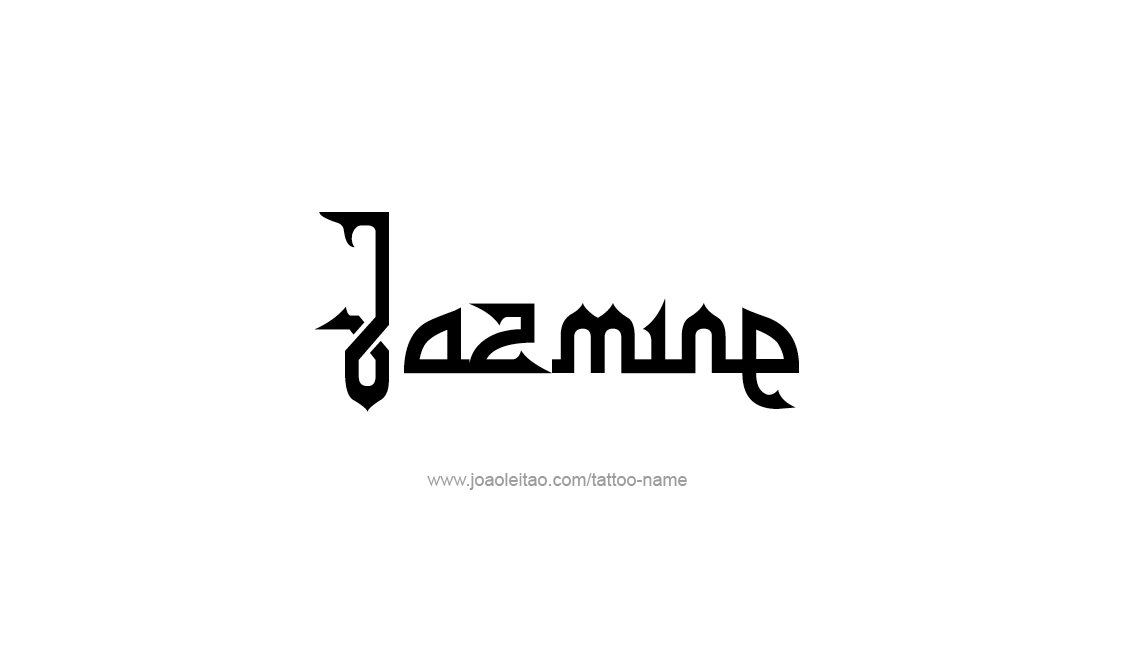 Tattoo Design Name Jazmine   