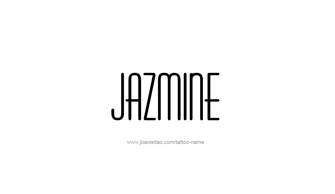 Tattoo Design Name Jazmine   