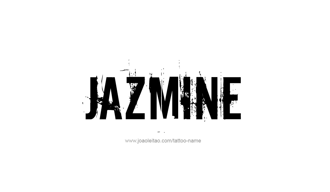 Tattoo Design Name Jazmine   