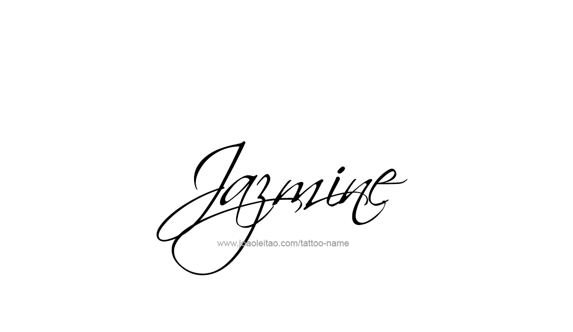 Tattoo Design Name Jazmine   