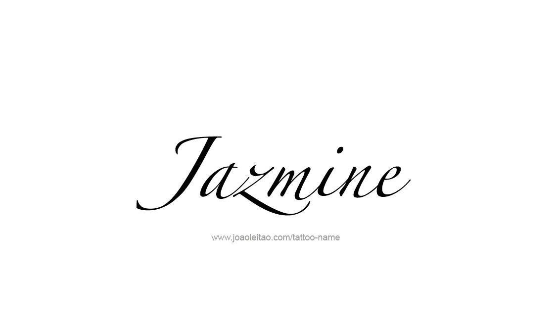 Tattoo Design Name Jazmine   