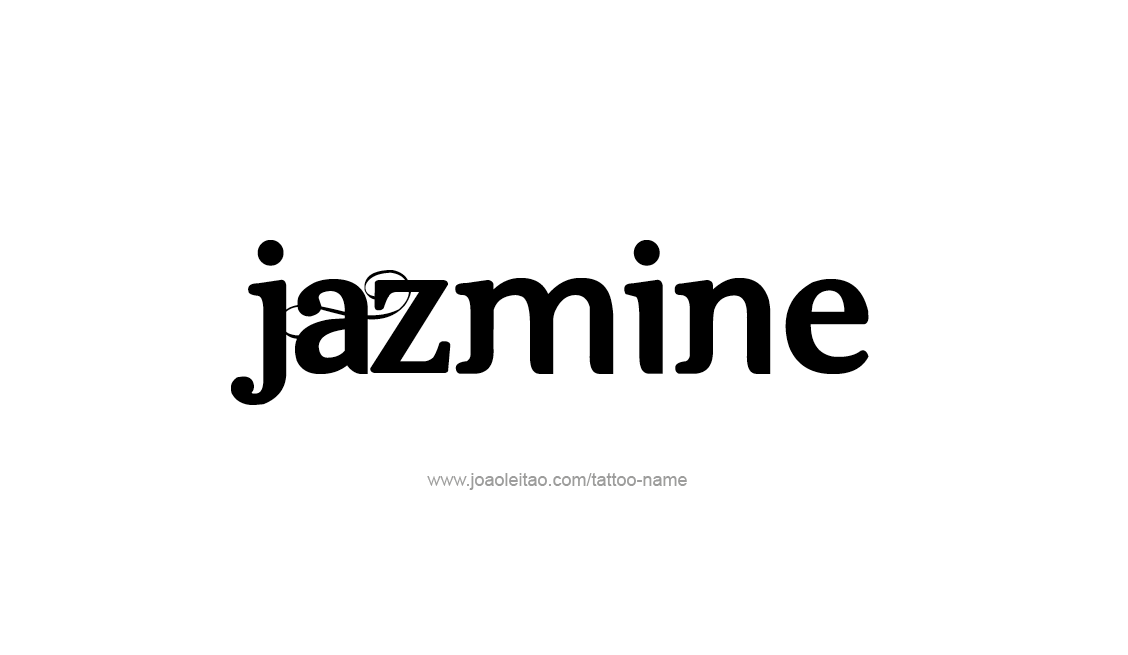 Tattoo Design Name Jazmine   