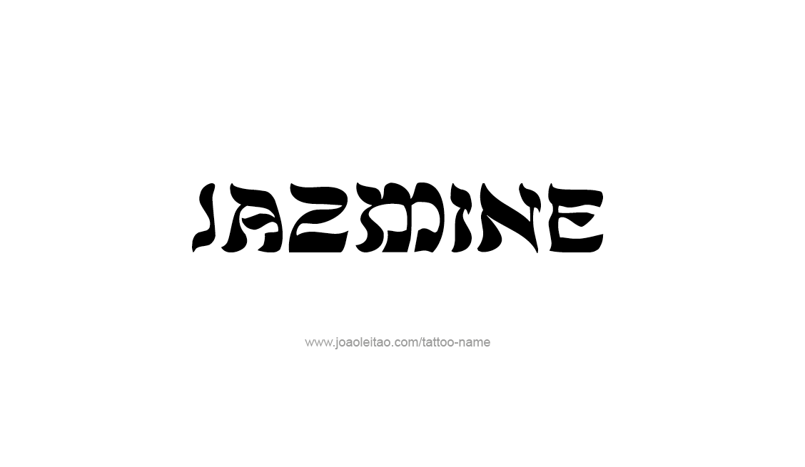 Tattoo Design Name Jazmine   