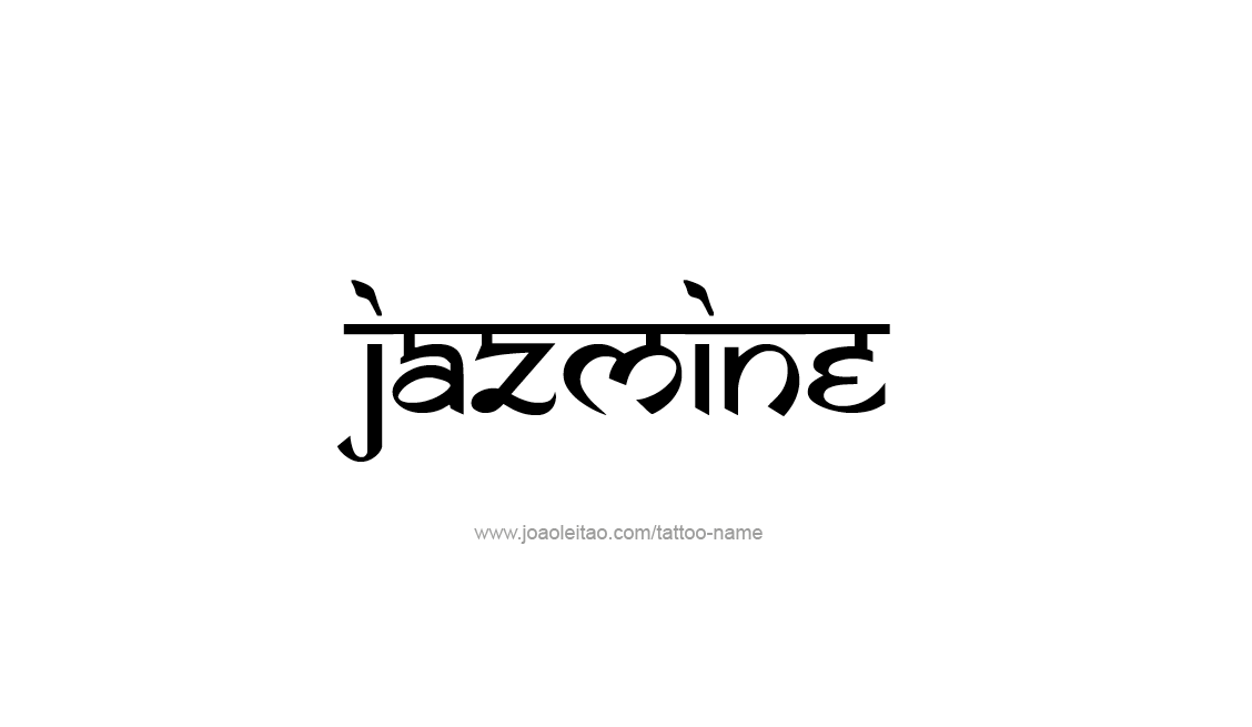 Tattoo Design Name Jazmine   