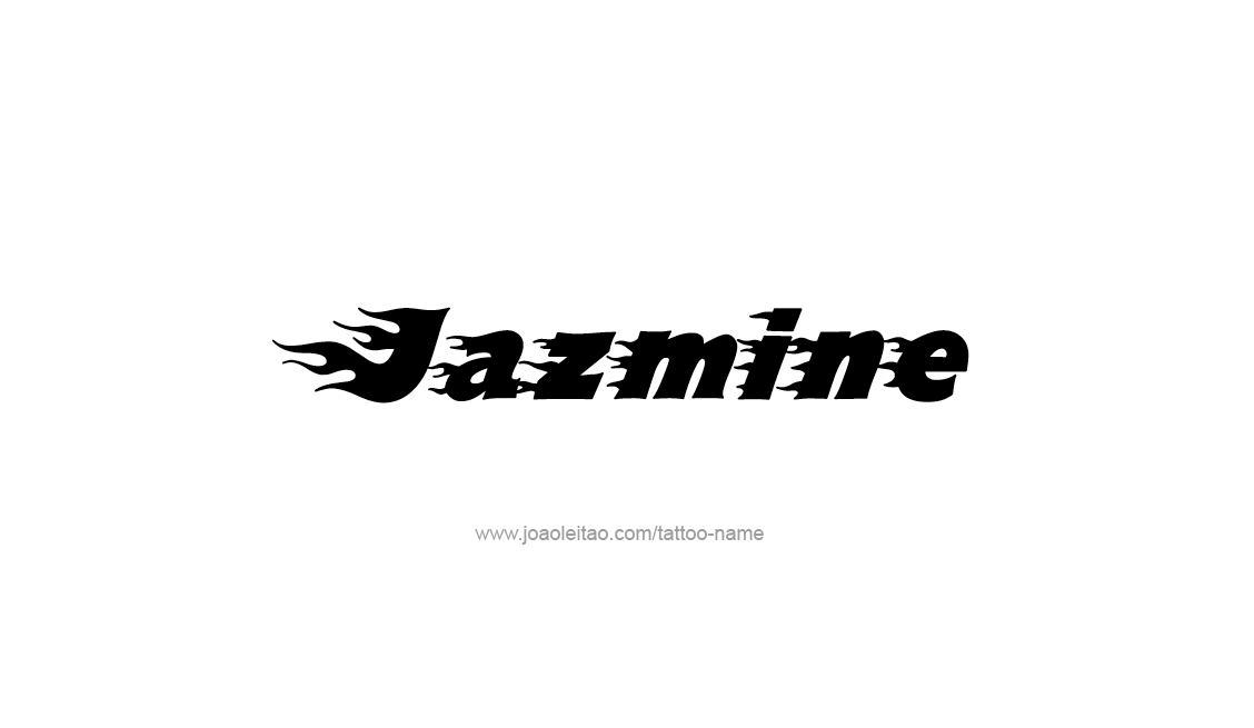 Tattoo Design Name Jazmine   