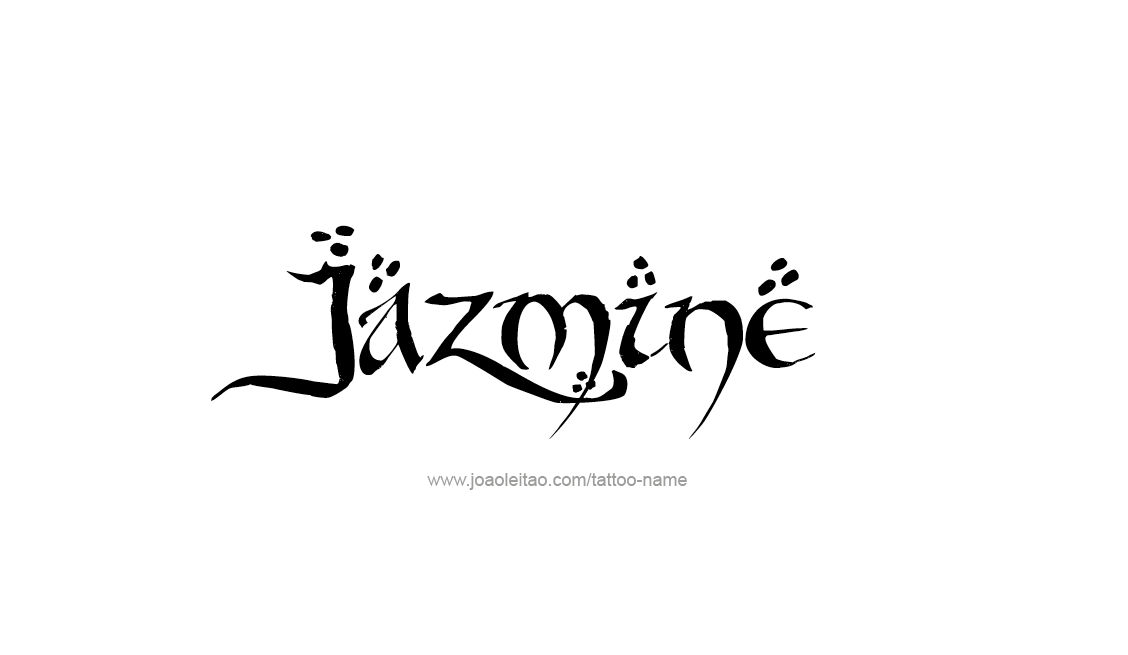 Tattoo Design Name Jazmine   