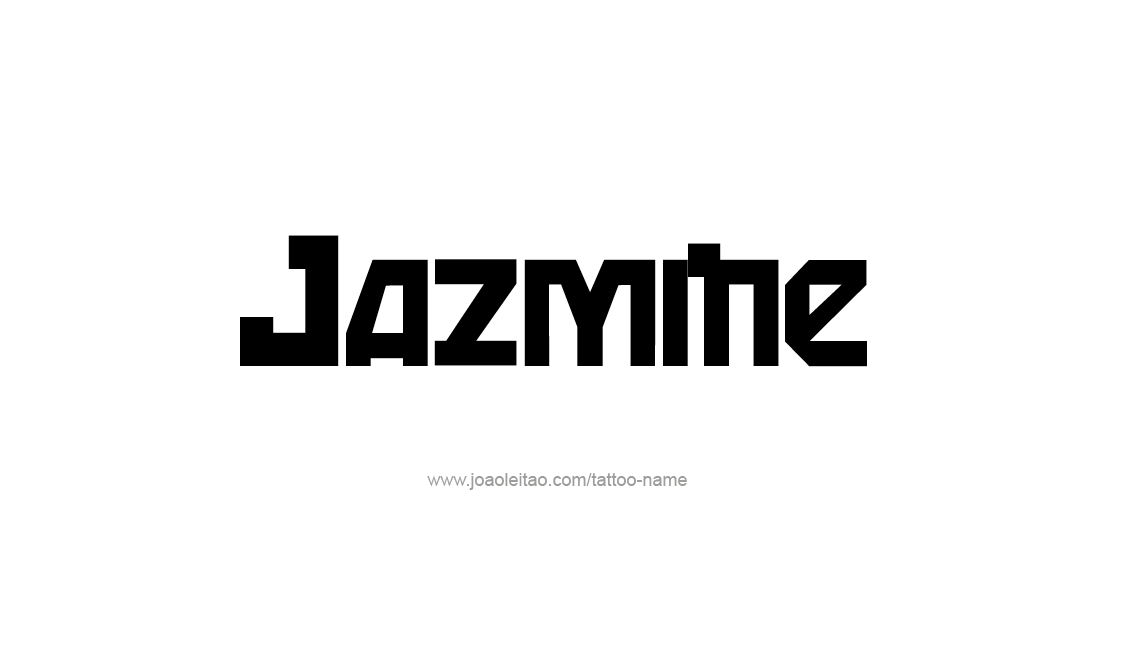 Tattoo Design Name Jazmine   