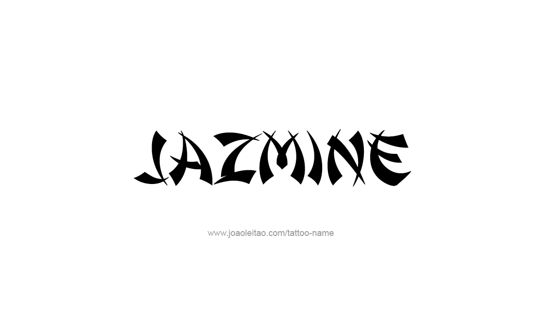 Tattoo Design Name Jazmine   