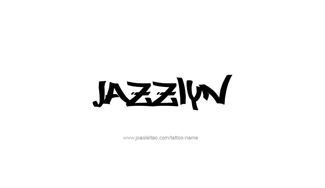 Tattoo Design Name Jazzlyn   