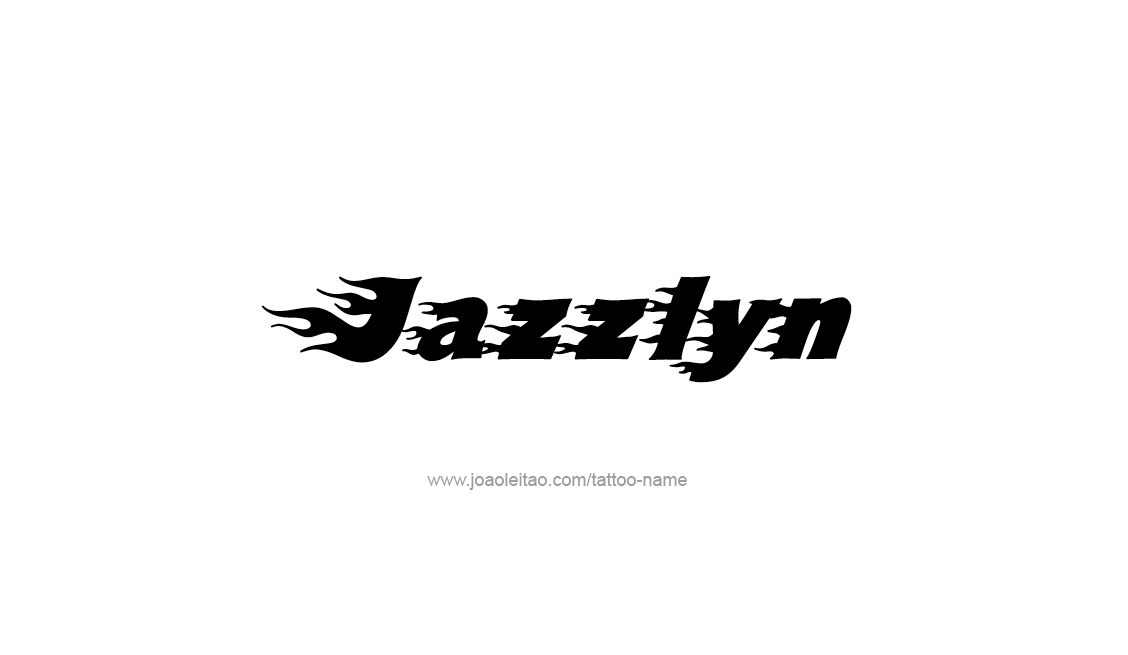 Tattoo Design Name Jazzlyn   