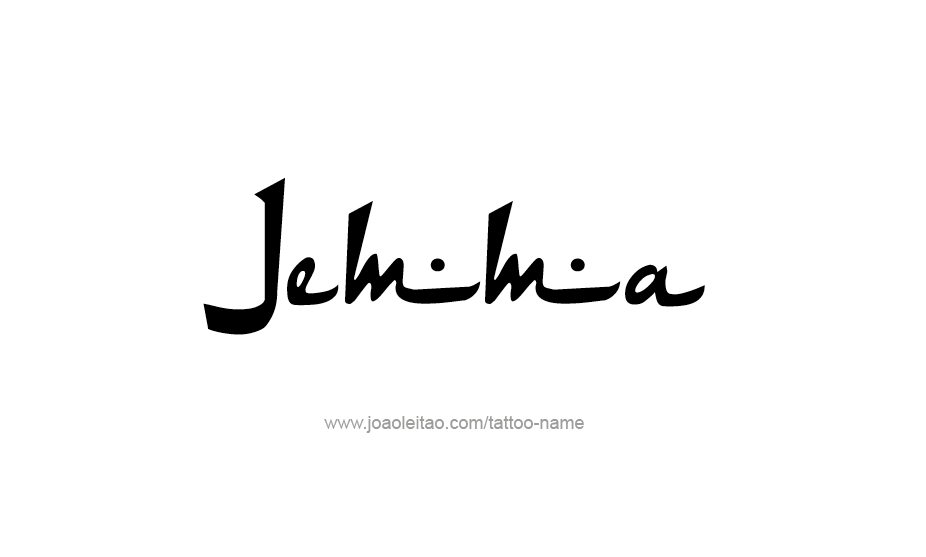 Tattoo Design Name Jemma   