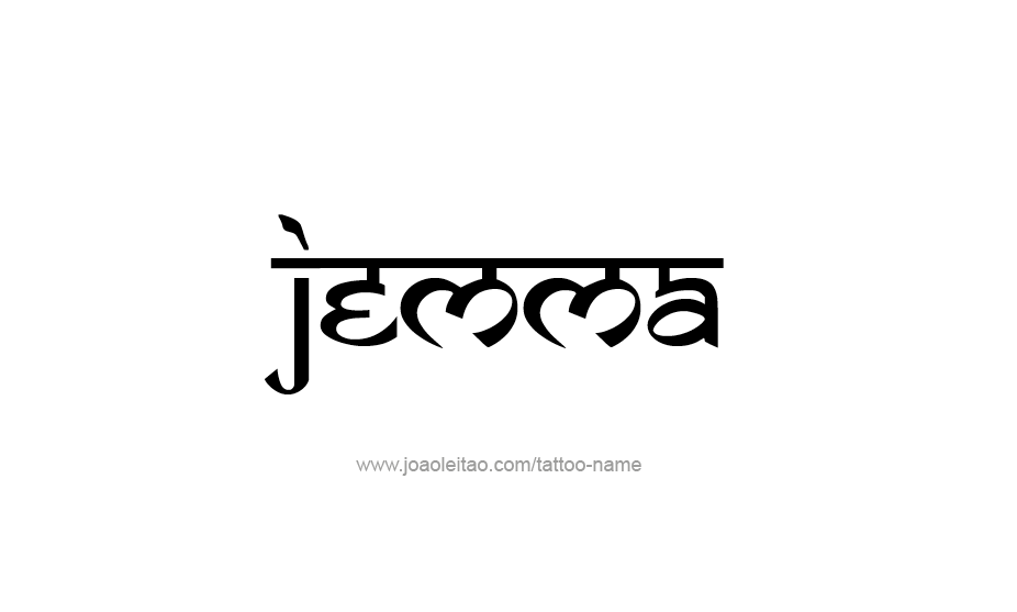 Tattoo Design Name Jemma   