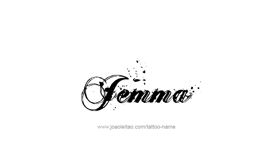 Tattoo Design Name Jemma   