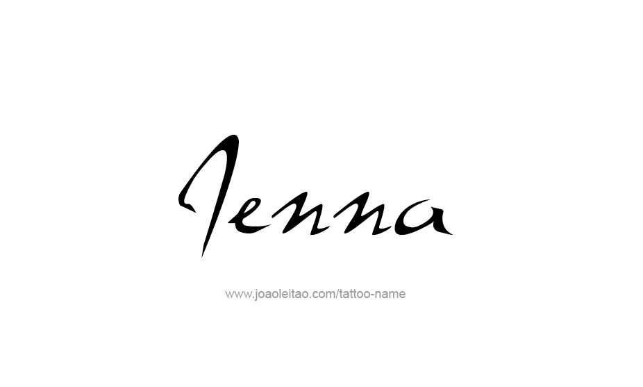 Tattoo Design Name Jenna   