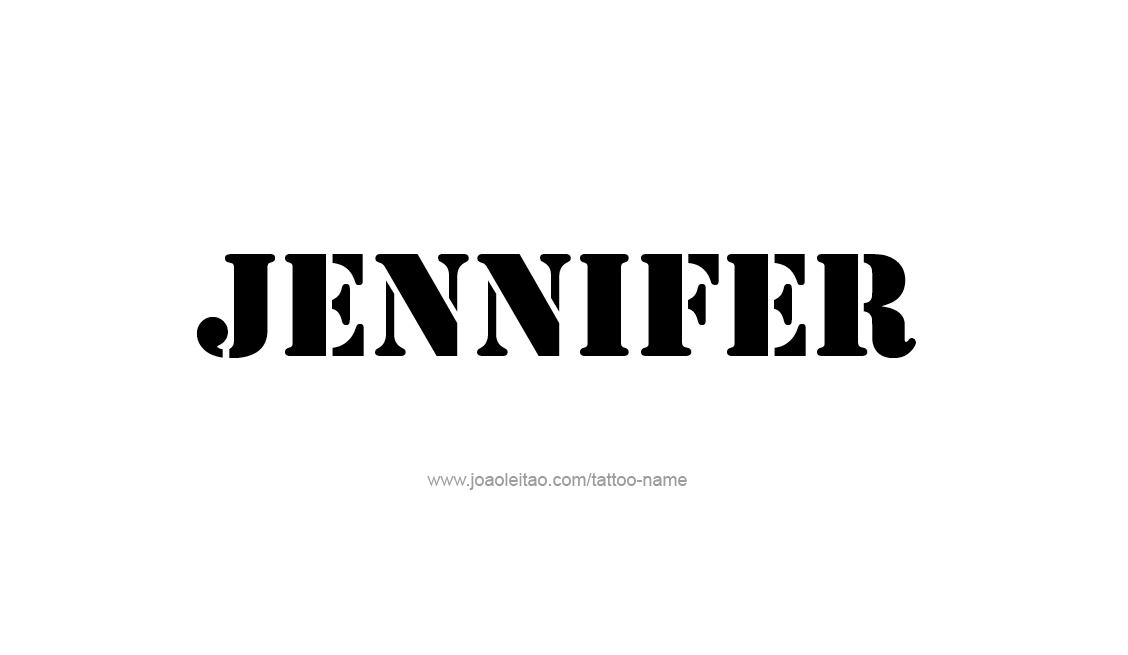 Jennifer Name Coloring Pages