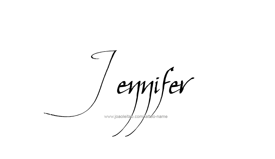 Tattoo Design Name Jennifer   