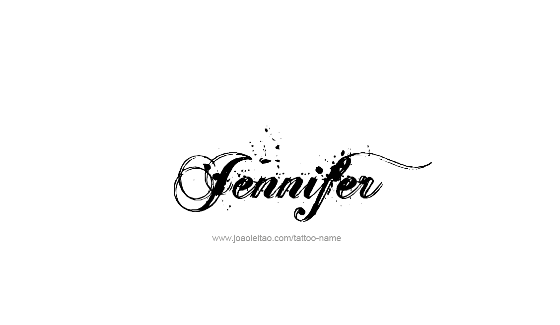 Tattoo Design Name Jennifer   