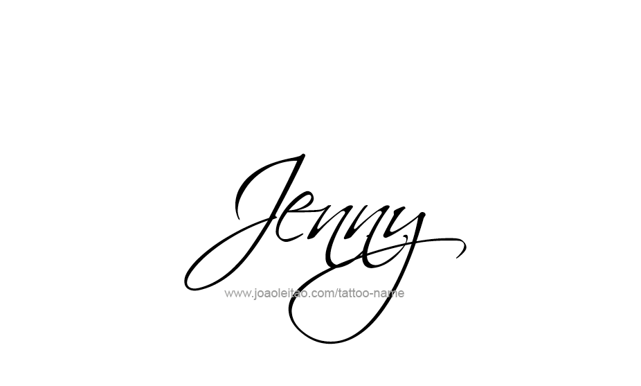 Tattoo Design Name Jenny   