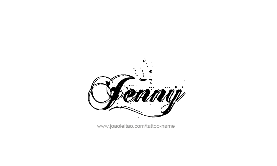 Tattoo Design Name Jenny   