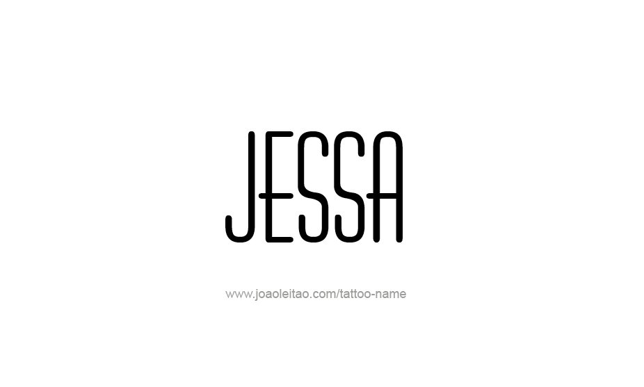 Tattoo Design Name Jessa   