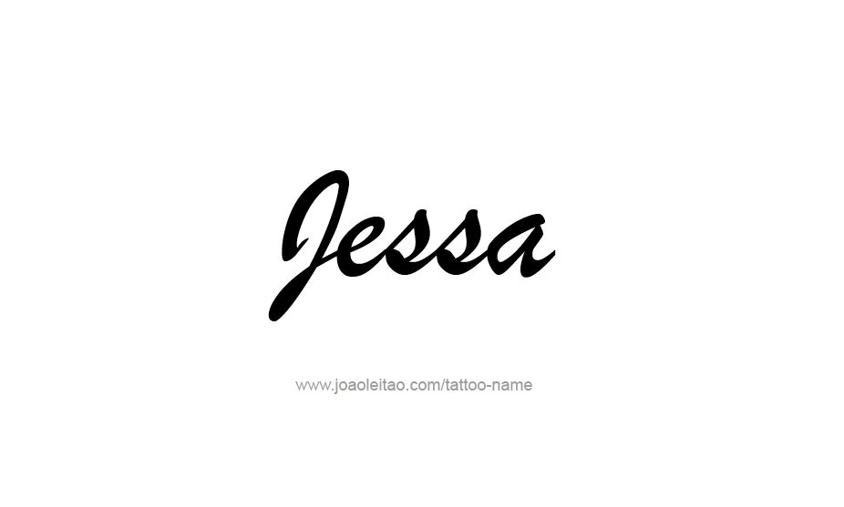 Tattoo Design Name Jessa   