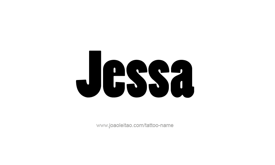 Tattoo Design Name Jessa   