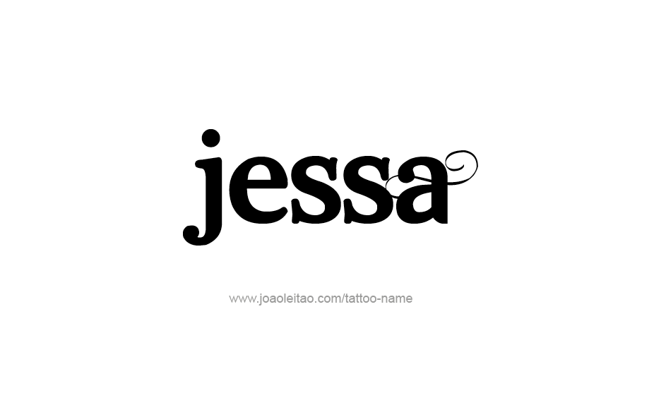 Tattoo Design Name Jessa   