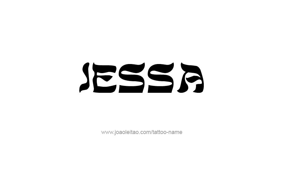 Tattoo Design Name Jessa   