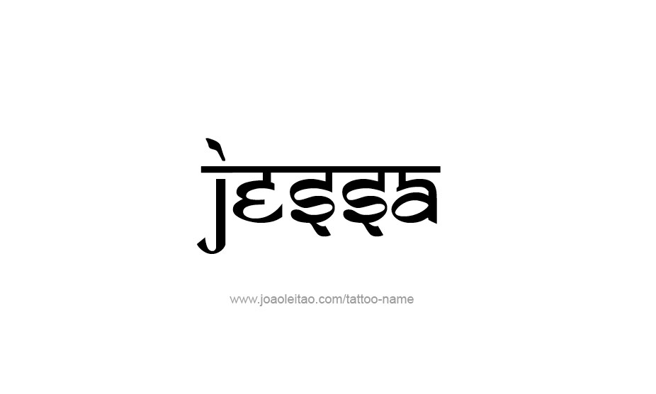 Tattoo Design Name Jessa   