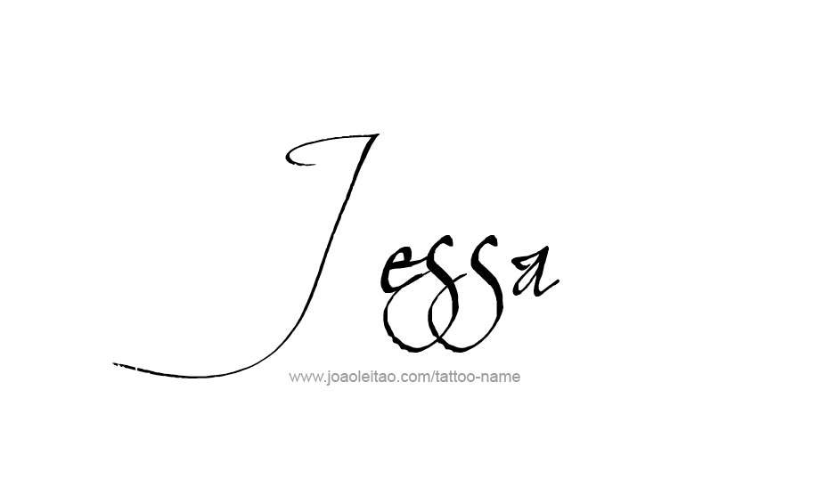 Tattoo Design Name Jessa   